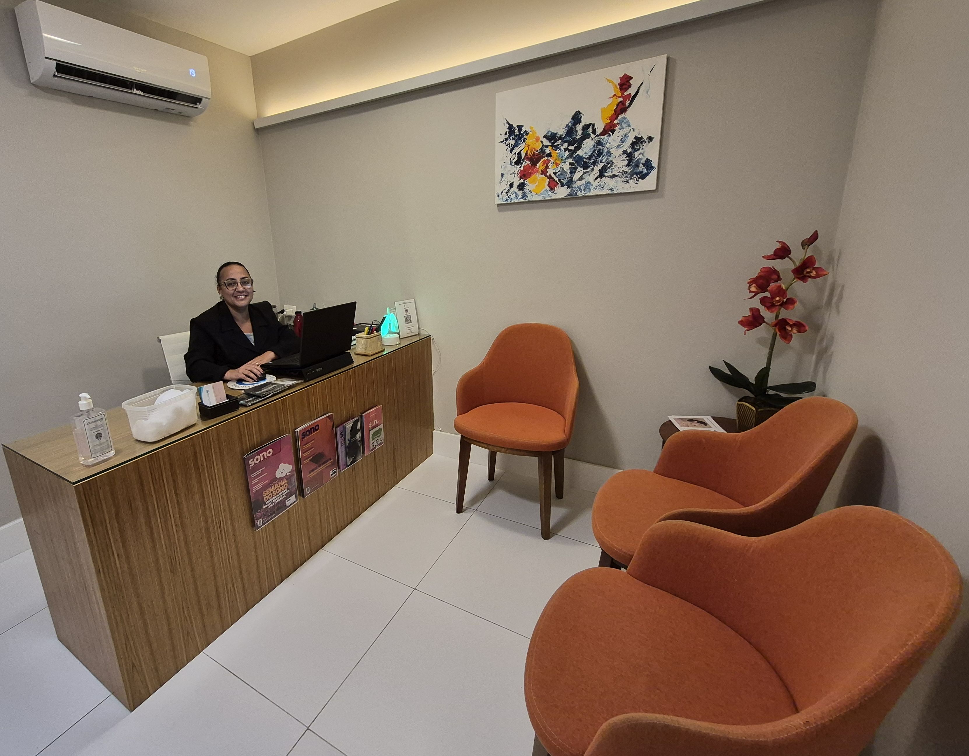 Recepção do Consultório