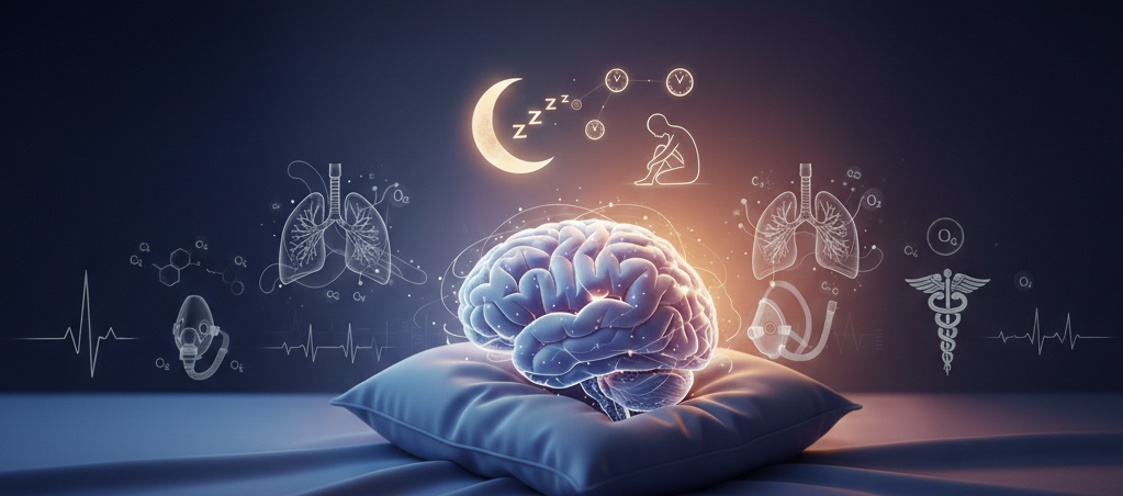 Medicina do Sono - Cérebro e saúde respiratória durante o sono